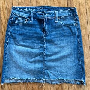 Vineyard Vines Blue Mini Pencil Skirt Casual